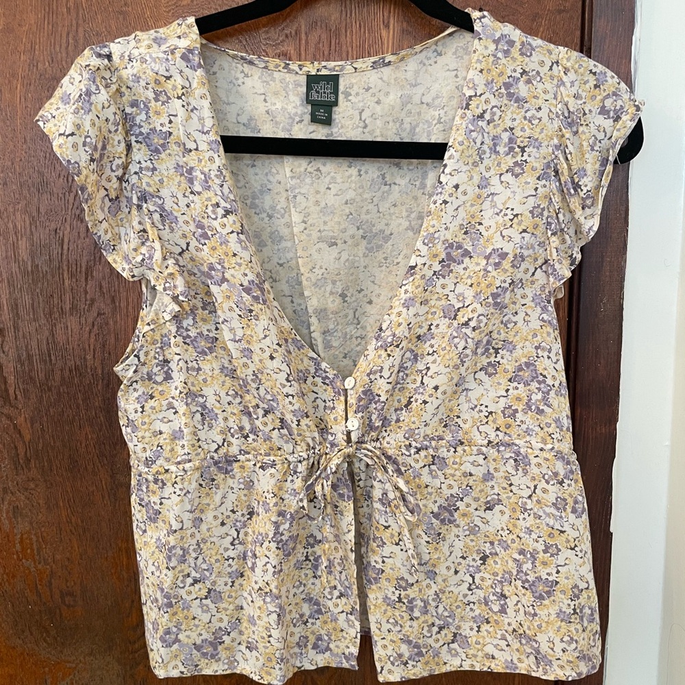 Wild Fable Summer Tie-Top